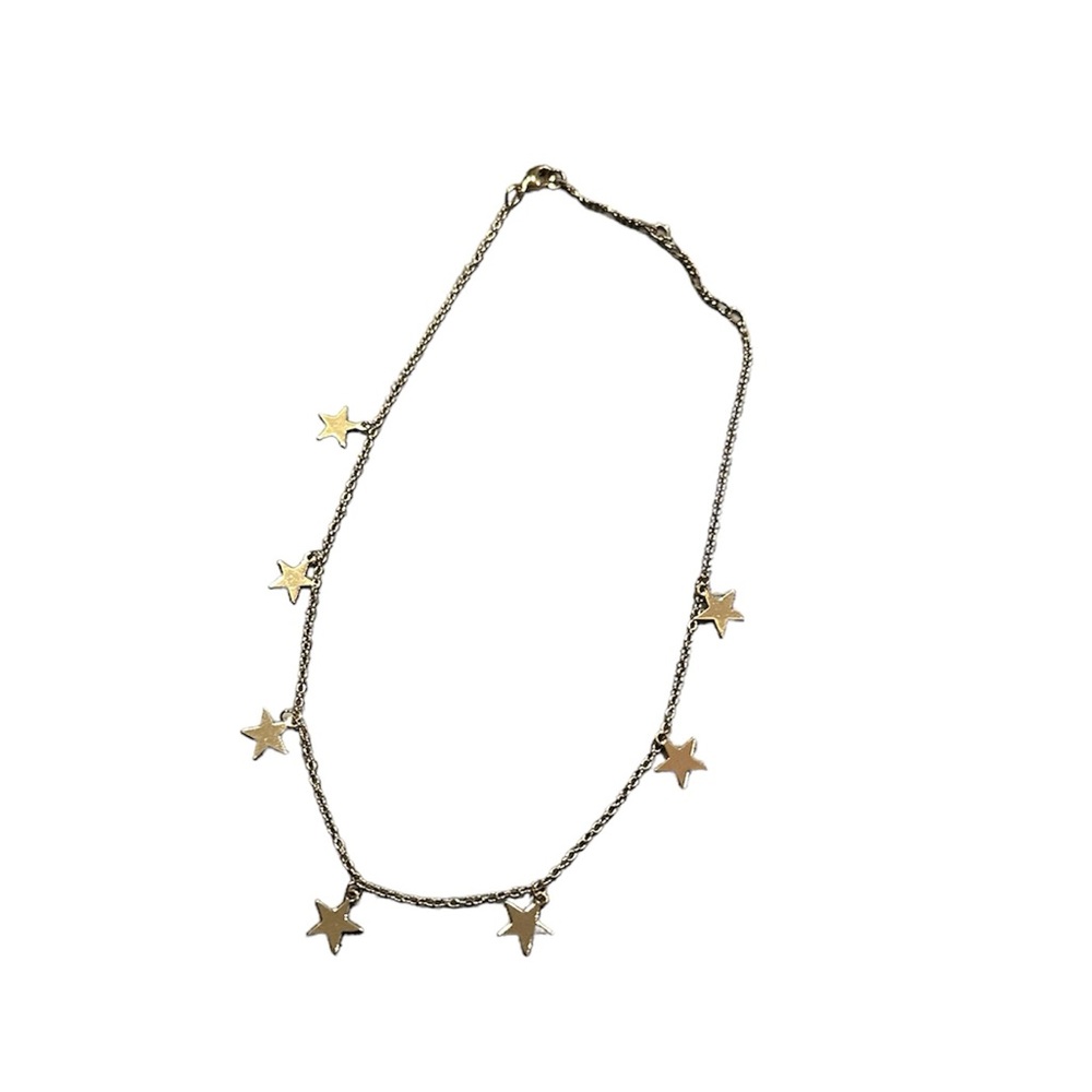 Brandy Melville Gold Star Choker Necklace